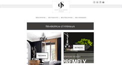 Desktop Screenshot of genevievesimard.com
