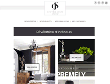 Tablet Screenshot of genevievesimard.com